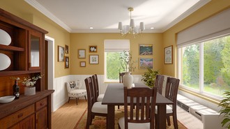Classic, Traditional, Classic Contemporary Dining Room by Havenly Interior Designer Valerie