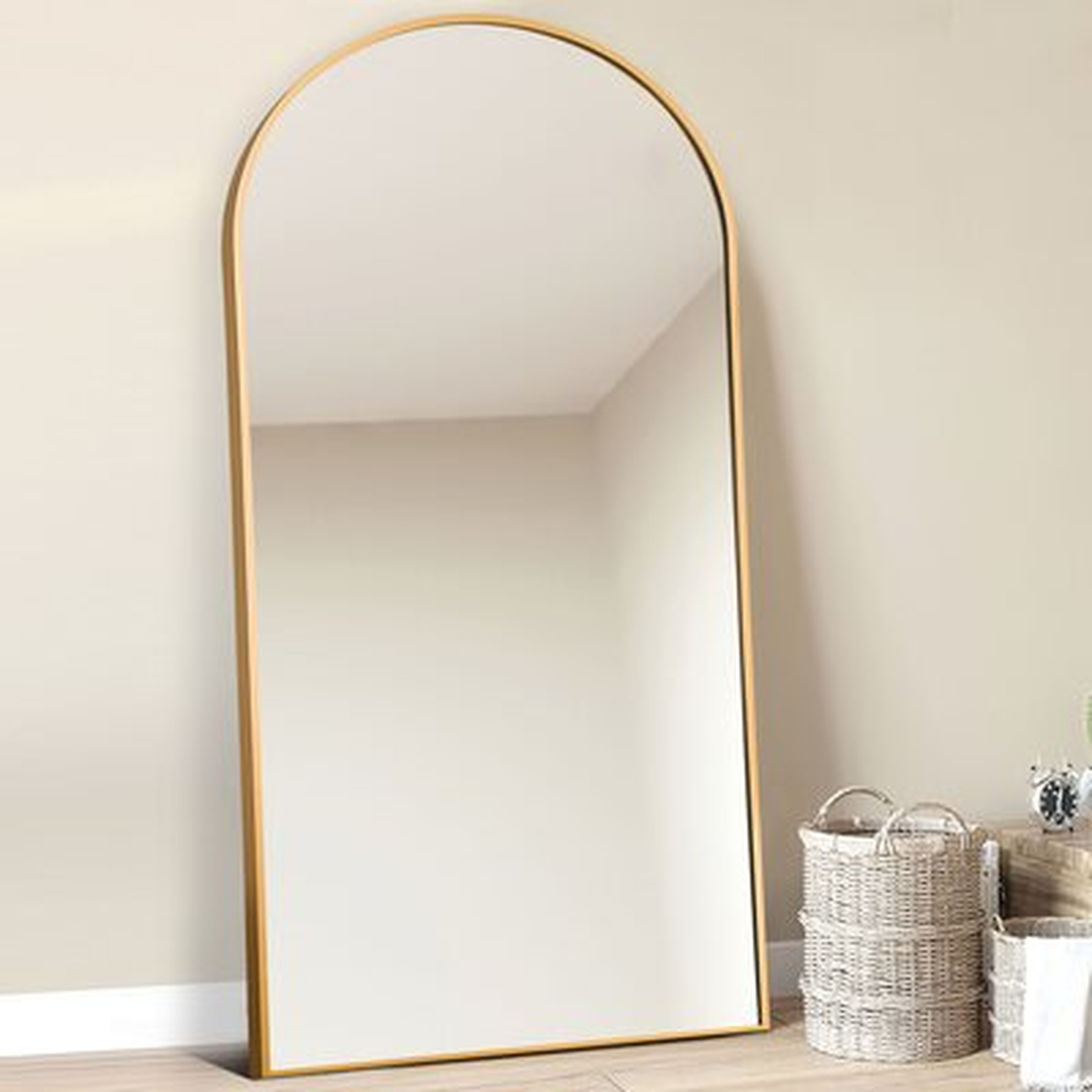 Calliegh Metal Flat Mirror - Wayfair